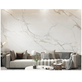 Самоклеюча вінілова плитка набір (6 рулонів) 3600х2800х2мм Бежевий мармур SW-00001448