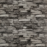 Самоклеюча 3D панель 700x770x3мм Графітовий (59-3) SW-00001481