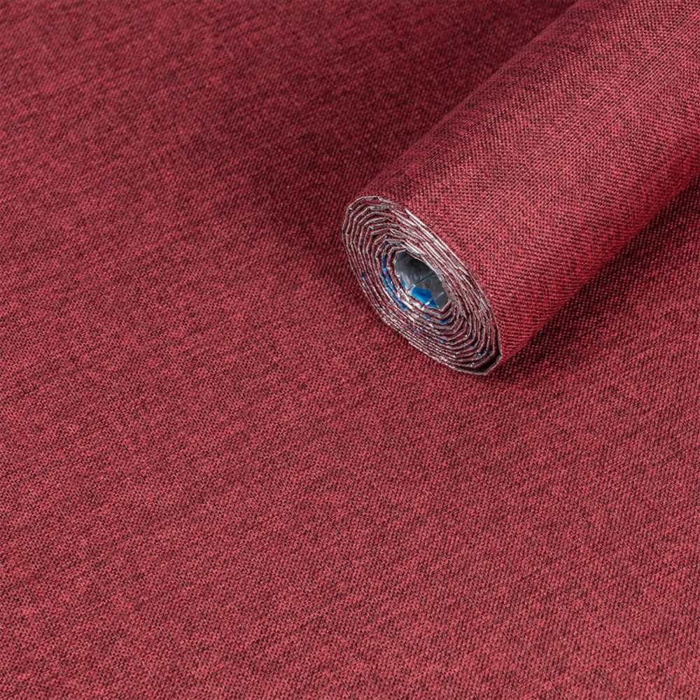 Лляні теплі шпалери на самоклейці 2800х650х2мм Бардо меланж (D) SW-00001492