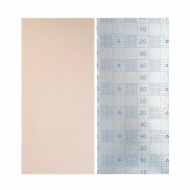 Лляні теплі шпалери на самоклейці 2800х650х2м Персиковий відтінок (D) SW-00001493