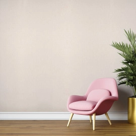 Лляні теплі шпалери на самоклейці 2800х650х2м Персиковий відтінок (D) SW-00001493