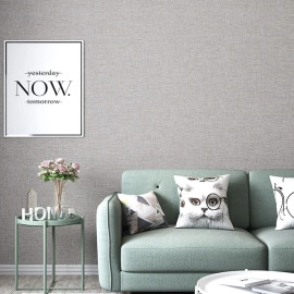 Лляні теплі шпалери на самоклейці 2800х650х2мм (D) SW-00001494