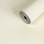 Лляні теплі шпалери на самоклейці 2800х650х2мм Вершкового відтінку (D) SW-00001496