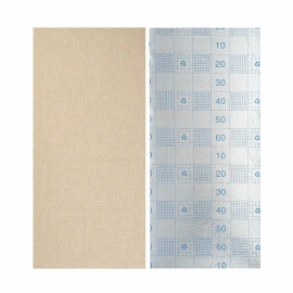 Лляні теплі шпалери на самоклейці 2800х650х2мм Пісочний меланж (D) SW-00001497