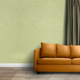 Лляні теплі шпалери на самоклейці 2800х650х2мм Оливкового відтінку 2800*650*2mm (D) SW-00001499