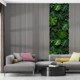 Рейка декоративна WPC стінова 3000х160х23мм Сталева сіра SW-00001528