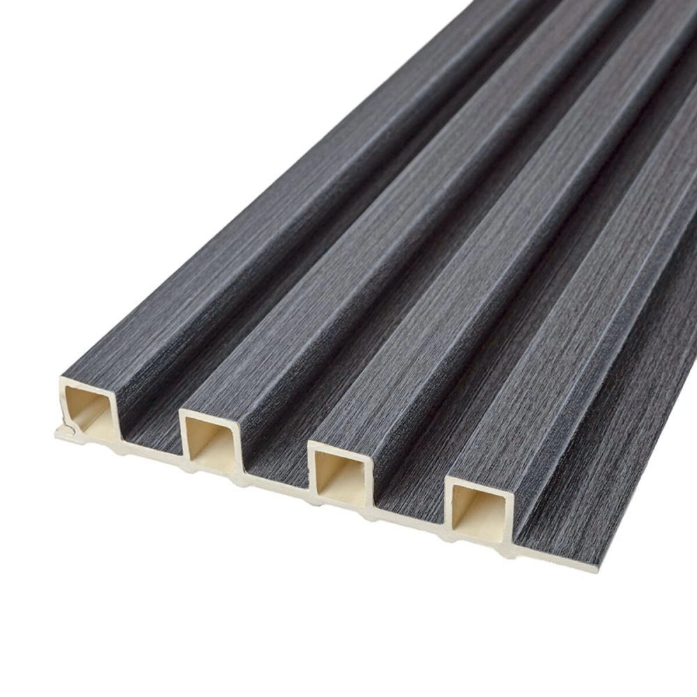 Рейка декоративна WPC стінова 3000х160х23мм Графіт SW-00001529