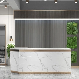 Рейка декоративна WPC стінова 3000х160х23мм Олов'яний SW-00001530