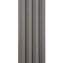 Рейка декоративна WPC стінова 3000х160х23мм Олов'яний SW-00001530