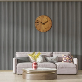 Рейка декоративна WPC стінова 3000х160х23мм Олов'яний SW-00001530