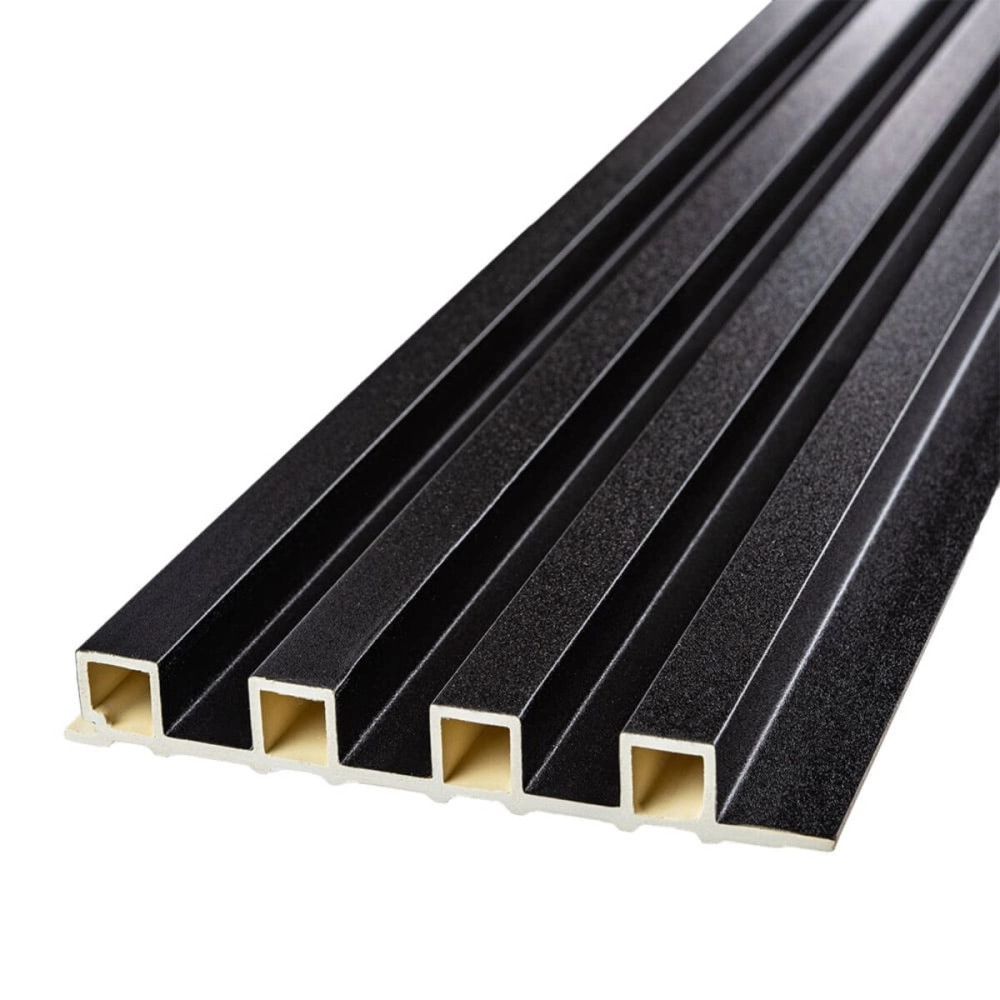 Рейка декоративна WPC стінова 3000х160х23мм Антрацит SW-00001532