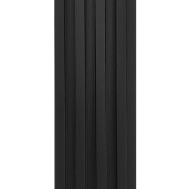 Рейка декоративна WPC стінова 3000х160х23мм Антрацит SW-00001532