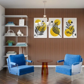 Рейка декоративна WPC стінова 3000х160х23мм Капучино SW-00001538