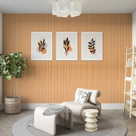 Рейка декоративна WPC стінова 3000х160х23мм Вільха SW-00001539