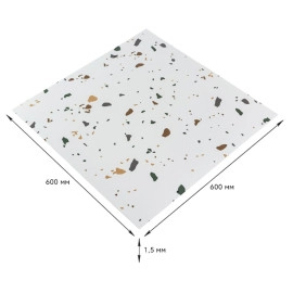 Самоклеюча LVT плитка 600х600х1.5мм (D) SW-00001592