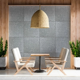 Декоративна ПВХ плита 600х600х3мм Металік мармур (S) SW-00001630