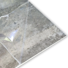Декоративна ПВХ плита 600х600х3мм платиновий мармур (S) SW-00001632