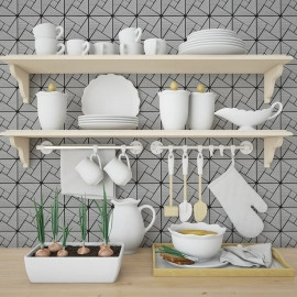 Самоклеюча PET мозаїка 300х300х4мм SW-00001642