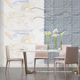 Самоклеюча PET мозаїка 300х300х4мм SW-00001666