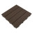 Композитна плитка WPC 30х30х2см Венге (D) SW-00001709
