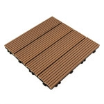 Композитна плитка WPC 30х30х2см Натуральне дерево (D) SW-00001711