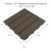 Композитна плитка WPC 30х30х2см Вугілля (D) SW-00001713