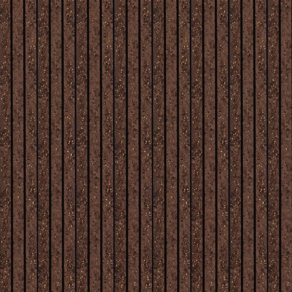 Рейка декоративна PS 2900х120х12мм Темно-коричневий із золотими вкрапленнями SW-00001737