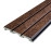 Рейка декоративна PS 2900х120х12мм Темно-коричневий із золотими вкрапленнями SW-00001737