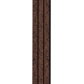 Рейка декоративна PS 2900х120х12мм Темно-коричневий із золотими вкрапленнями SW-00001737