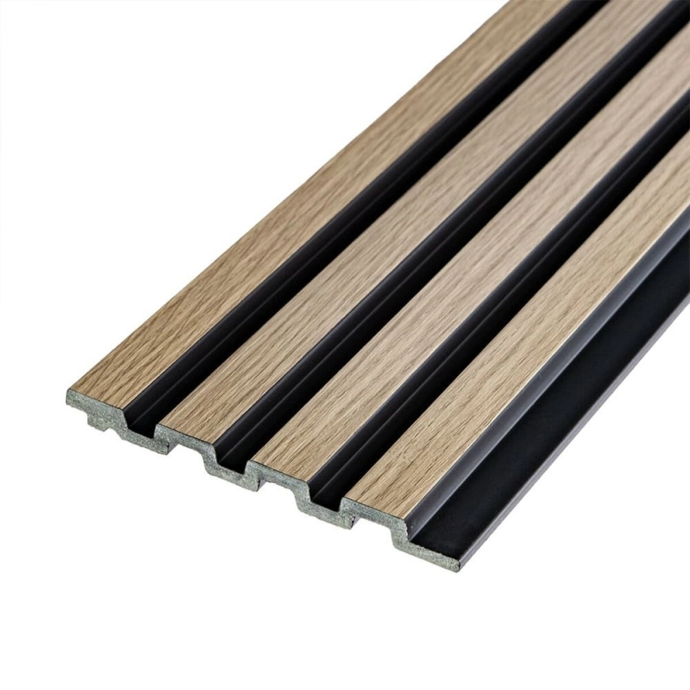 Рейка декоративна PS 2900х120х11мм Дуб з графітом SW-00001738