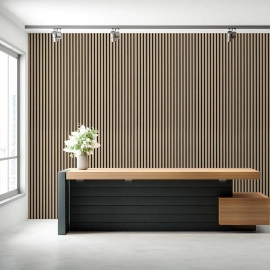 Рейка декоративна PS 2900х120х11мм Дуб з графітом SW-00001738