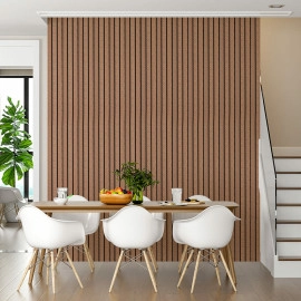 Рейка декоративна PS 2900х120х12мм Горіх SW-00001739