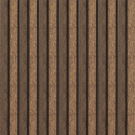 Рейка декоративна PS 2900х120х12мм Коричневий із золотими прожилками SW-00001749