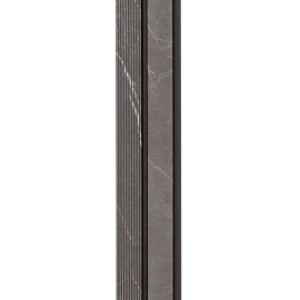 Рейка декоративна PS 2900х120х12мм Сірий мармур SW-00001751