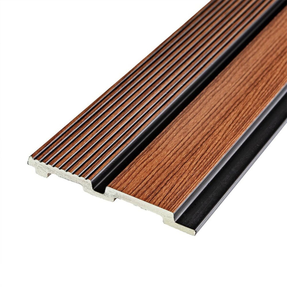 Рейка декоративна PS 2900х120х12мм Теплий каштан SW-00001753