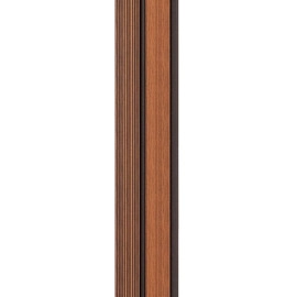 Рейка декоративна PS 2900х120х12мм Теплий каштан SW-00001753