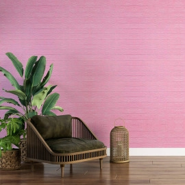 Самоклеюча 3D панель під Рожеву Цеглу 3080x700x3мм SW-00001757