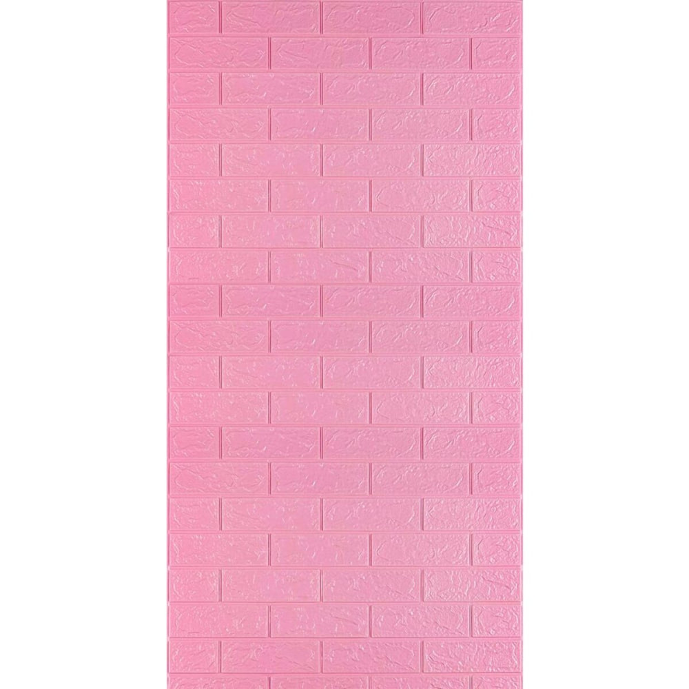 Самоклеюча 3D панель під Рожеву Цеглу 3080x700x3мм SW-00001757