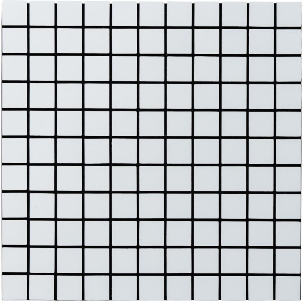 Самоклеюча алюмінієва плитка 300х300х3мм Біла мозайка SW-00001775