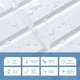 Декоративна ПВХ панель 960х480х4мм SW-00001779