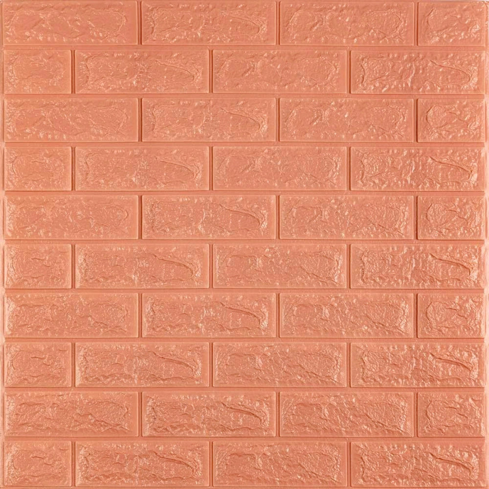 3D панель самоклеюча 700x700x7мм цегла Пудра SW-00001800