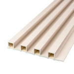 Рейка декоративна WPC стінова 3000х160х23мм Молочний SW-00001858