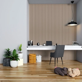 Рейка декоративна WPC стінова 3000х160х23мм Мокко SW-00001859