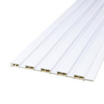 Рейка декоративна WPC стінова 3000х150х9мм Білий SW-00001866