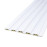 Рейка декоративна WPC стінова 3000х150х9мм Білий SW-00001866