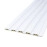Рейка декоративна WPC стінова 3000х150х9мм Білий SW-00001866