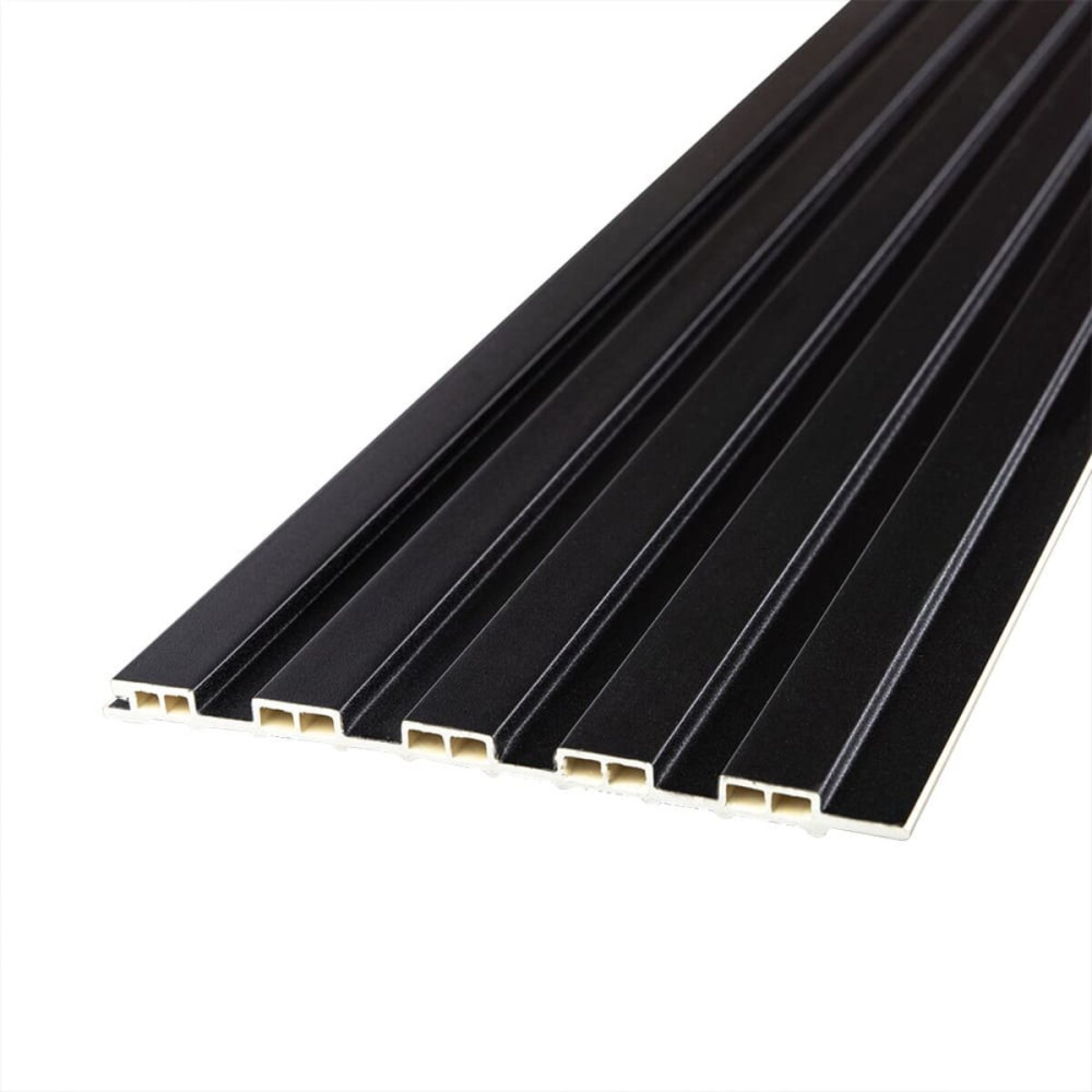 Рейка декоративна WPC стінова 3000х150х9мм Антрацит SW-00001869