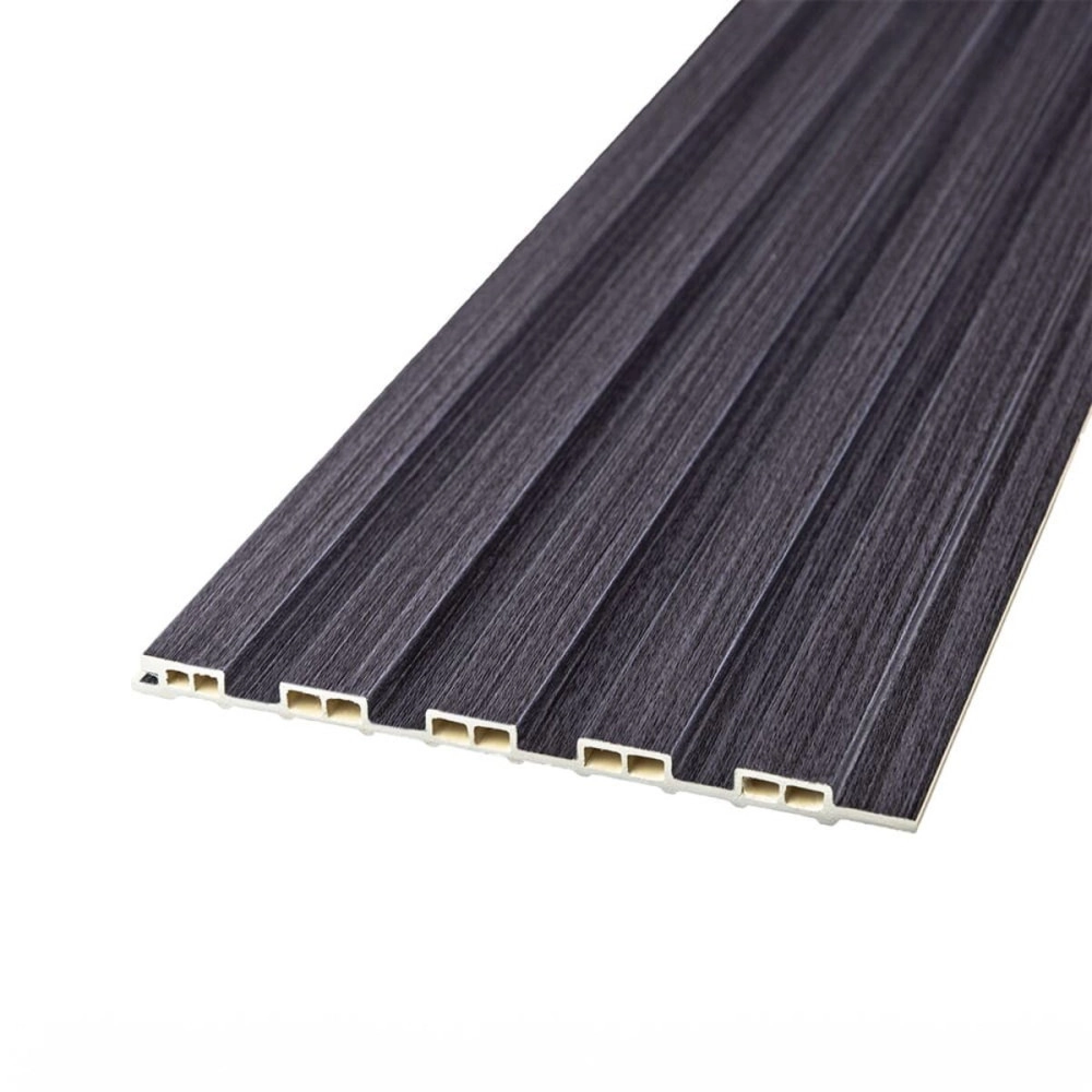 Рейка декоративна WPC стінова 3000х150х9мм Графіт SW-00001871