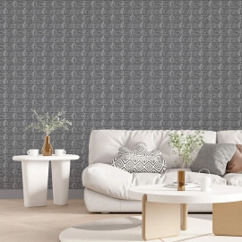 Панель стінова 3D 700х770х2мм Срібло SW-00001908