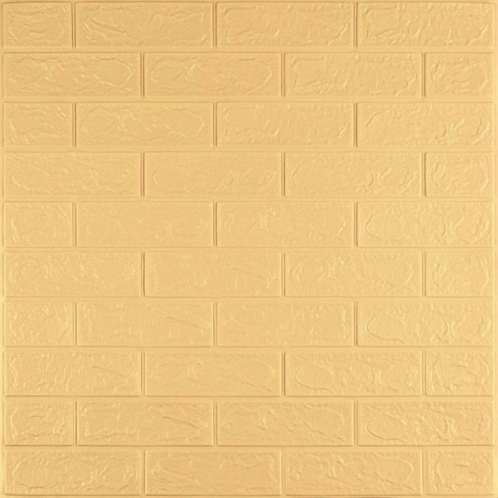 Панель стінова 3D 700х770х2мм Жовто-пісочний SW-00001909